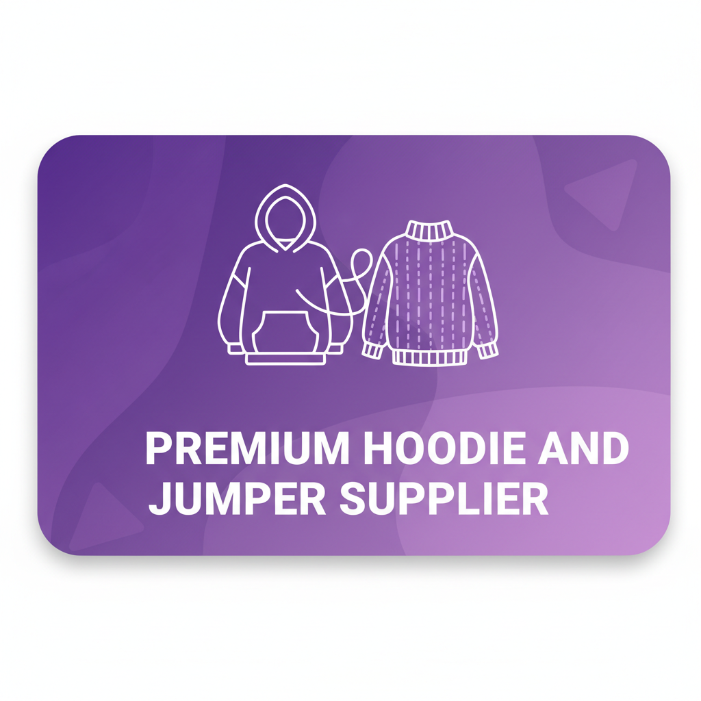 Premium Hoodie and Jumper Supplier